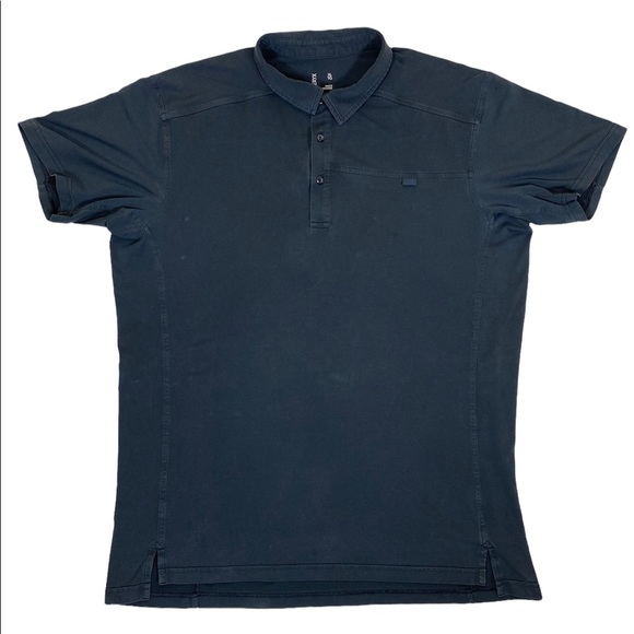 Arc'teryx Other - ARC’TERYX Mens Captive SS Polo Shirt XL Solid Cotton Poly Stretch Blend